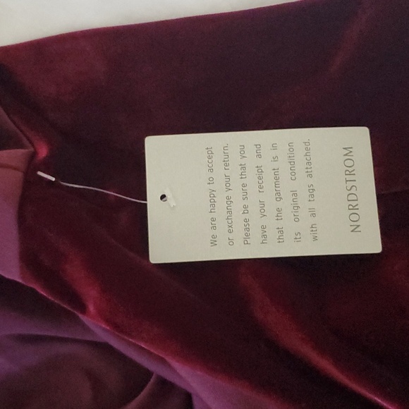 NWT Chelsea 28 Satin Velvet Dress, Small - Picture 10 of 11